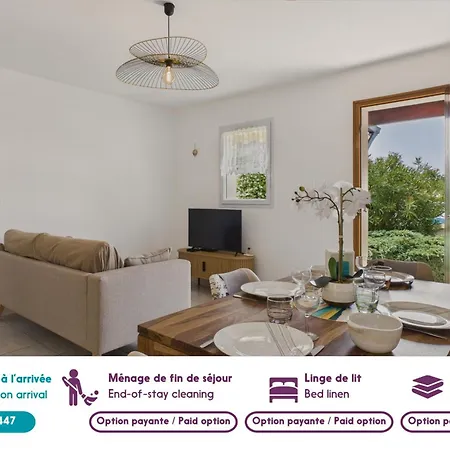 Jolie Maison Pour 4 Personnes Avec Jardin * סן-ונסן-סור-ז'אר